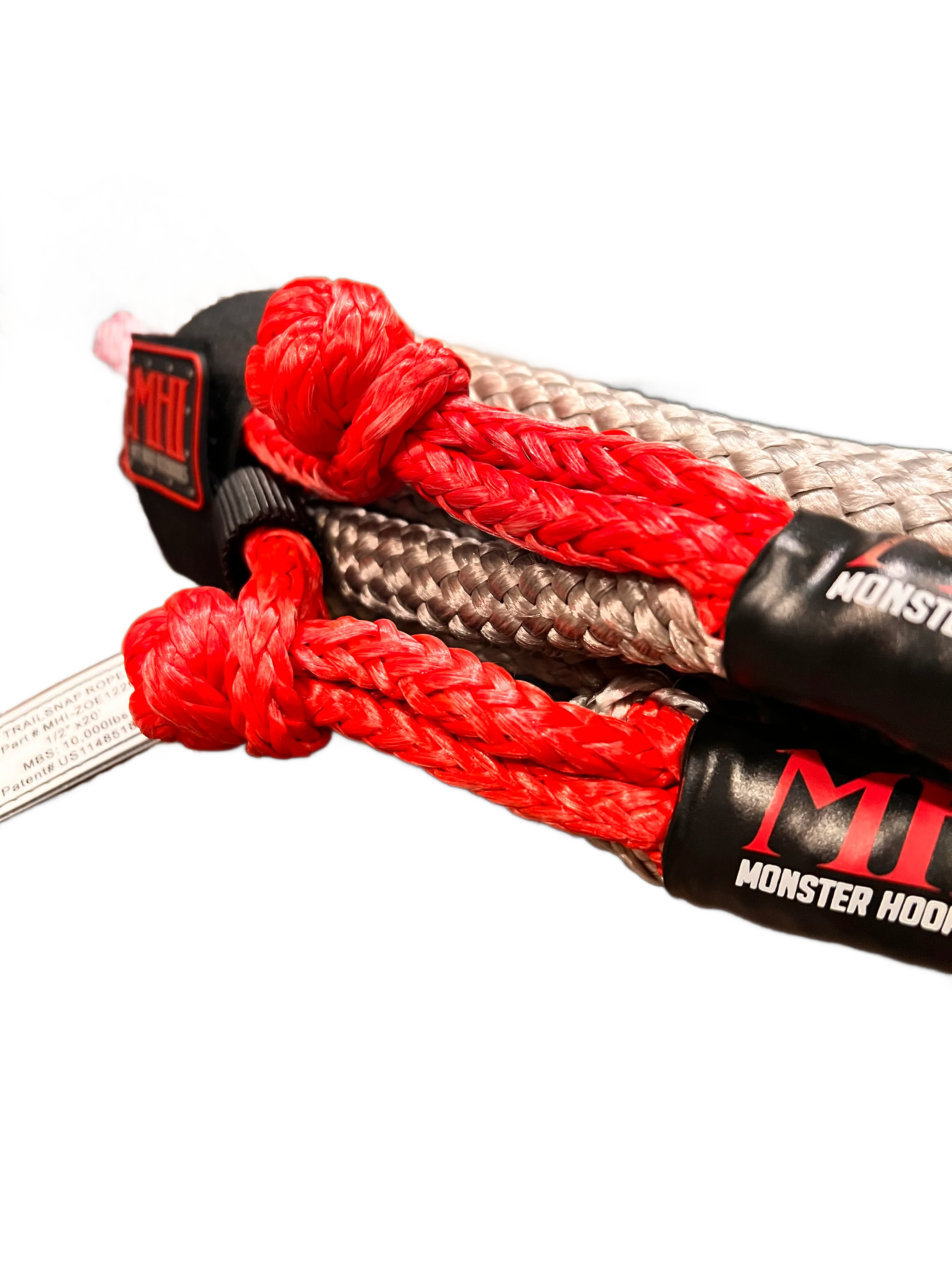 1/2" RECOVERY ROPE WITH BUILT IN SOFT SHACKLES - Image 2