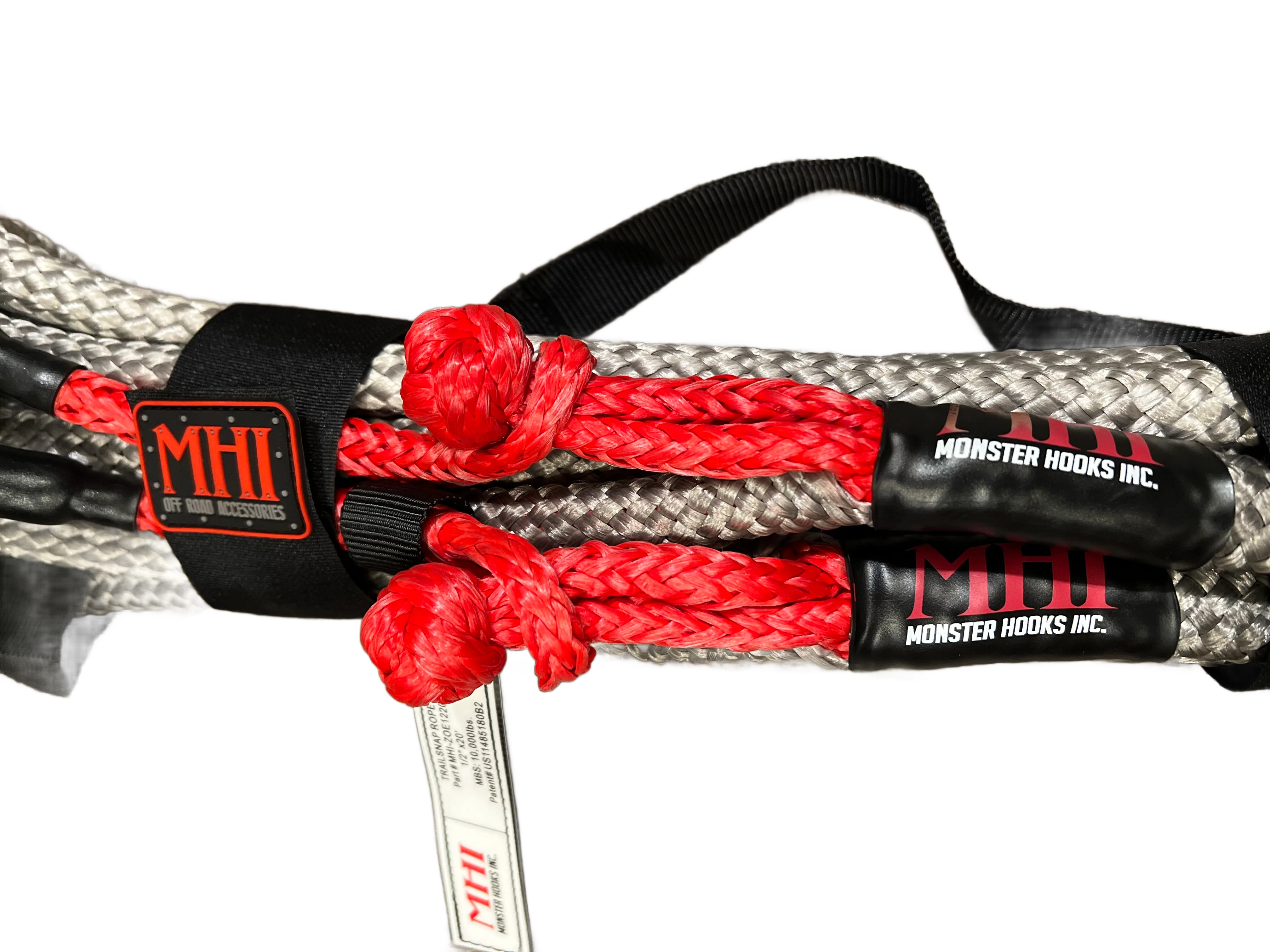 1/2" RECOVERY ROPE WITH BUILT IN SOFT SHACKLES - Image 3