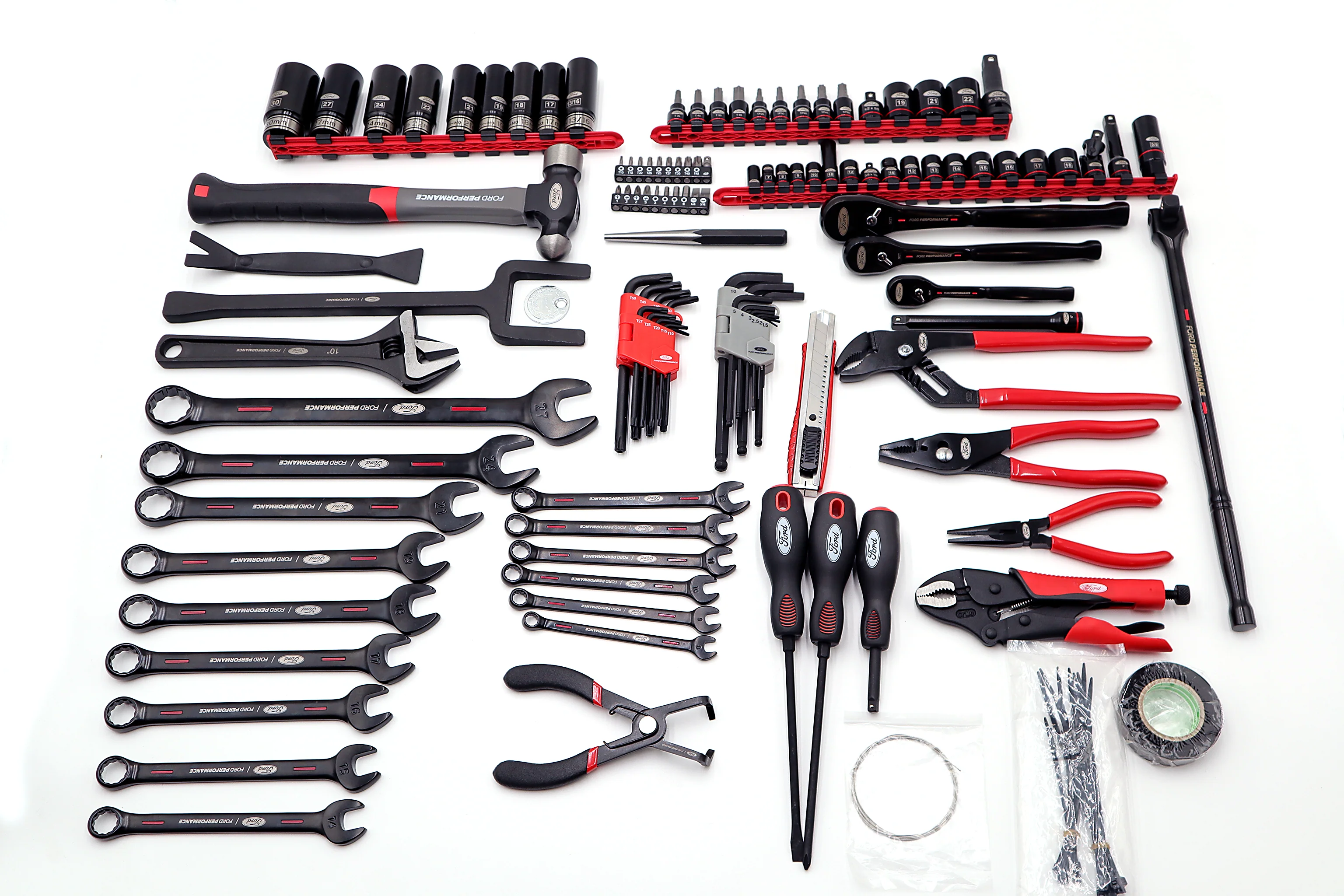 MoTLEY Industries - 122pc Ford Performance Tri-Fold Tool Kit - Image 9