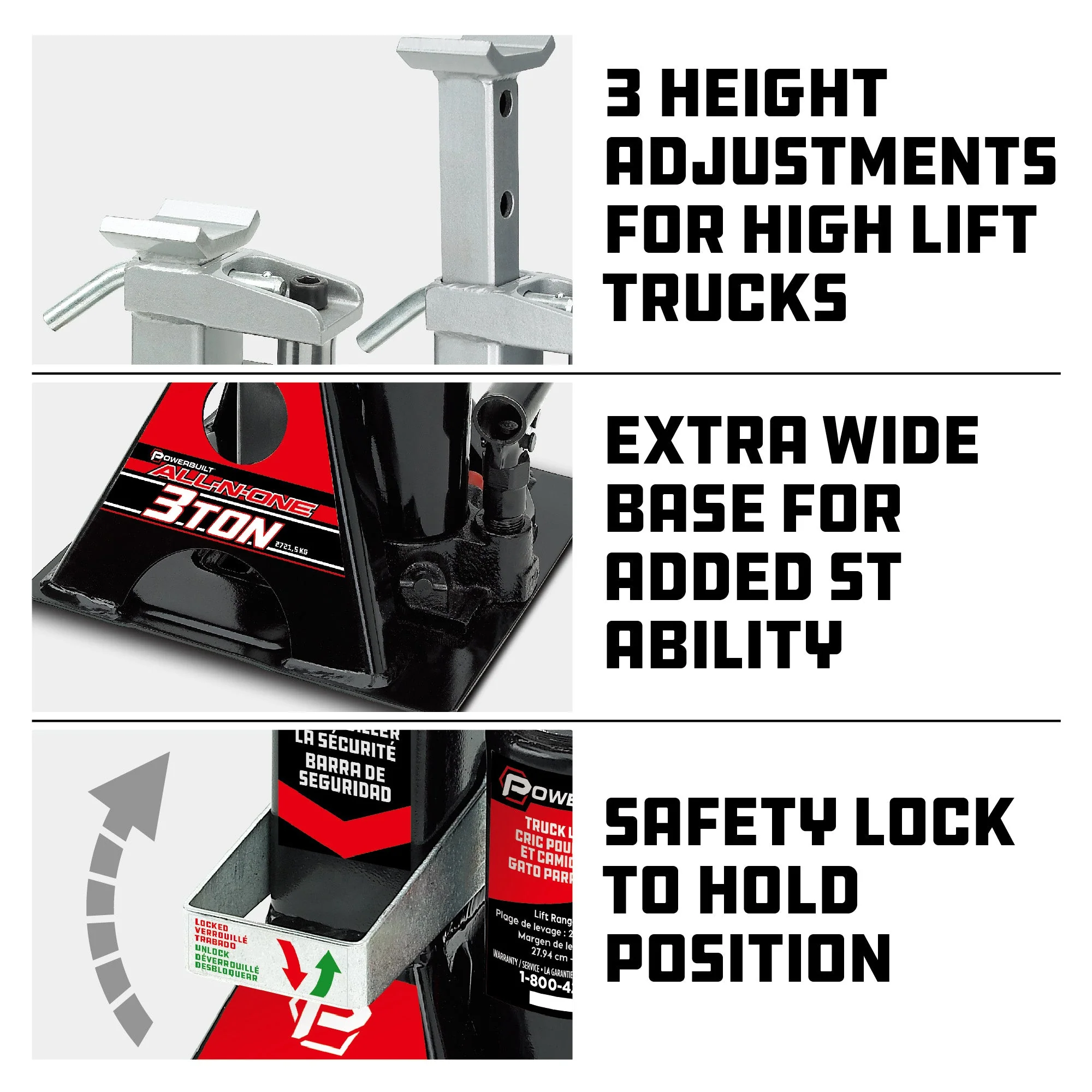MoTLEY Industries - 3 Ton All-in-One Jackstand/Bottle Jack - Image 3