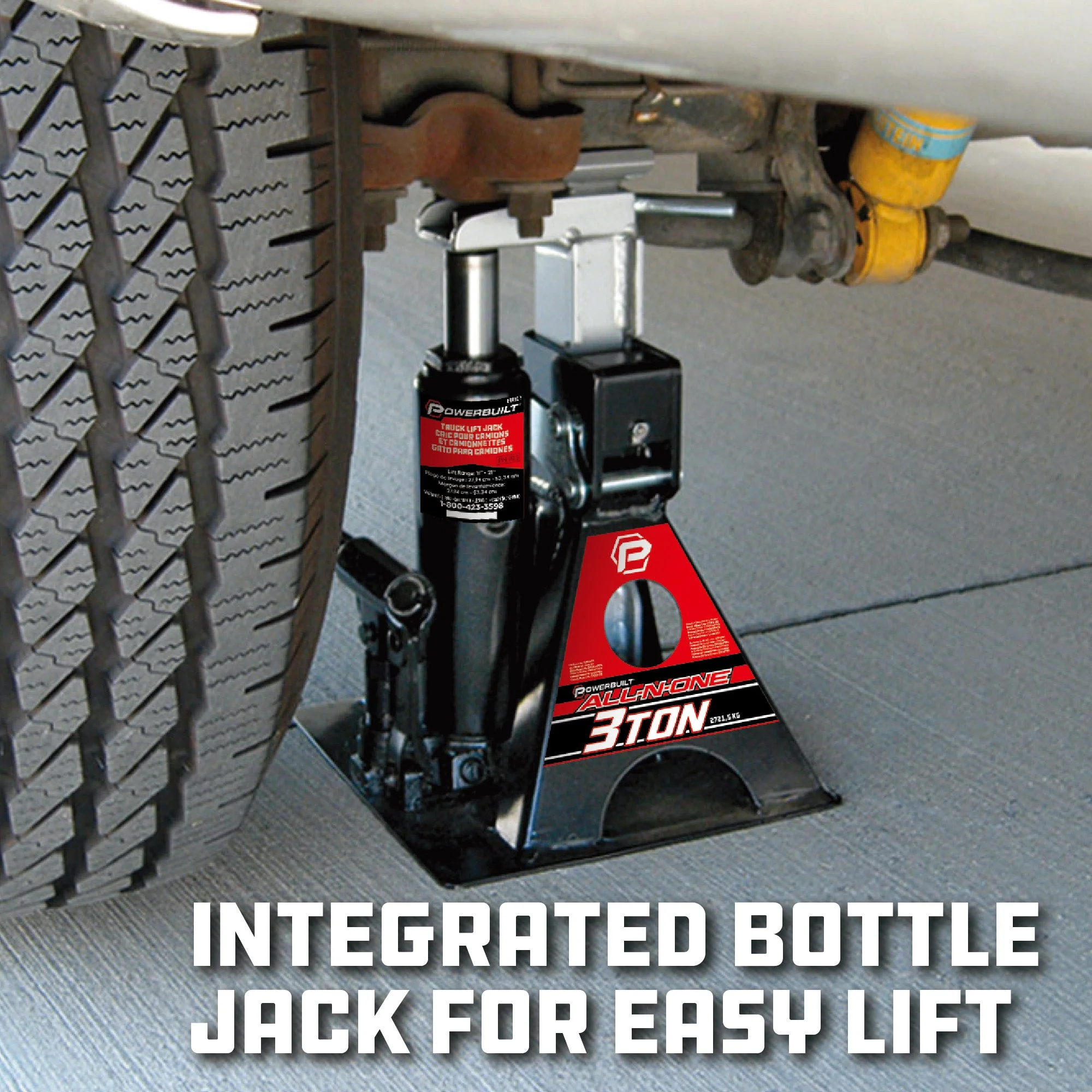 MoTLEY Industries - 3 Ton All-in-One Jackstand/Bottle Jack - Image 4