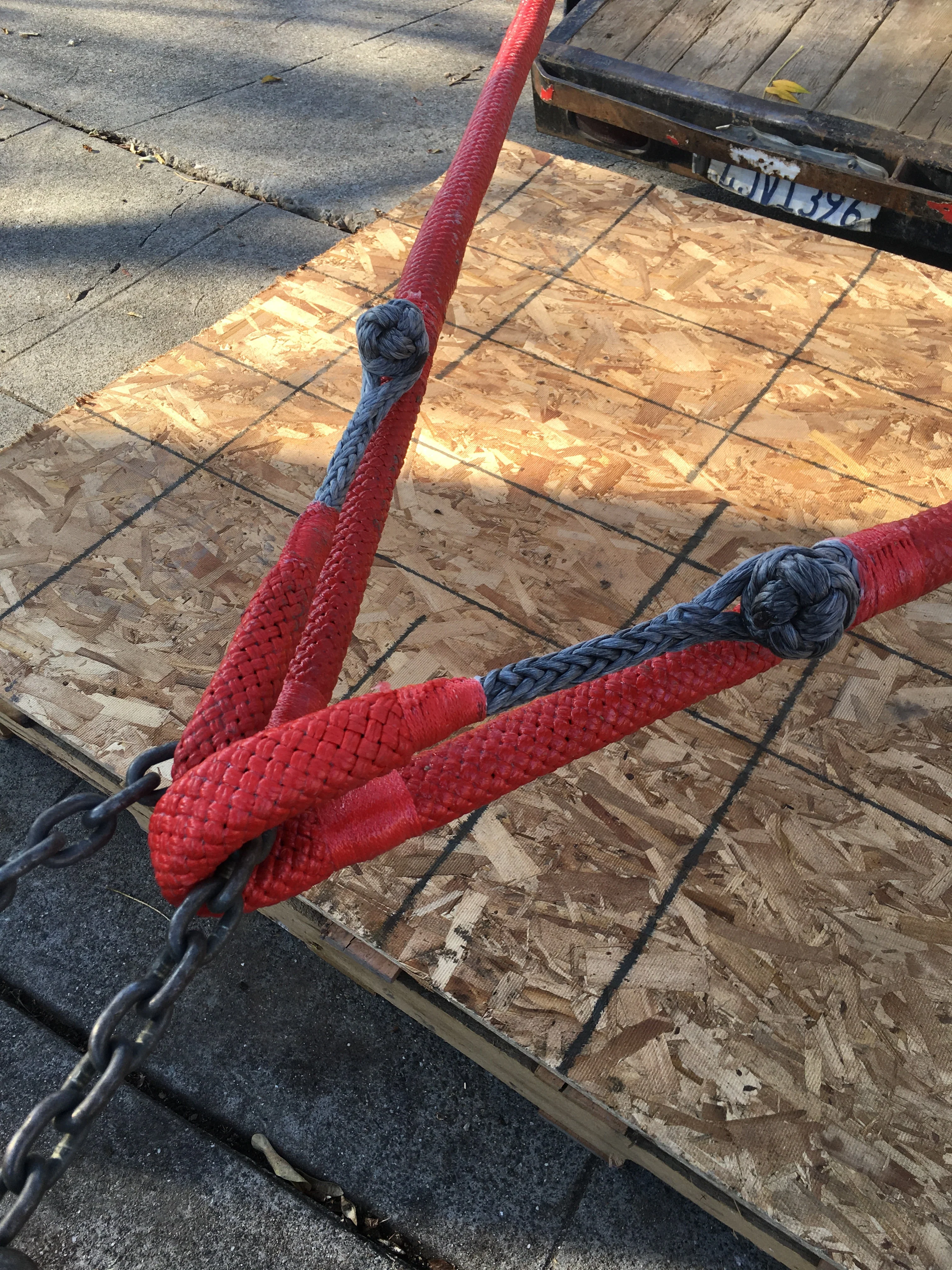 7/8" KINETIC RECOVERY ROPE W BUILT IN SPECTRA SOFT SHACKLES - Image 6