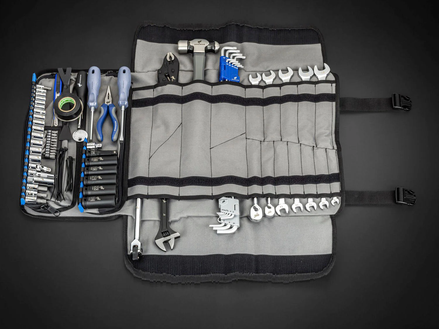 MoTLEY Industries - 84pc Ford Bronco Tool Roll Kit - Image 3