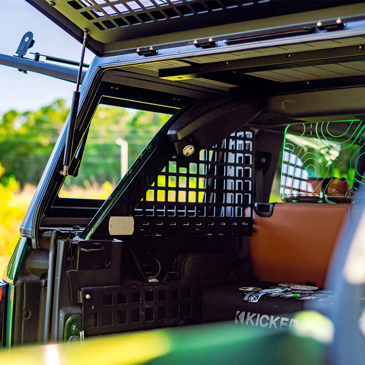 Interior Rear Window Security MOLLE - Image 4